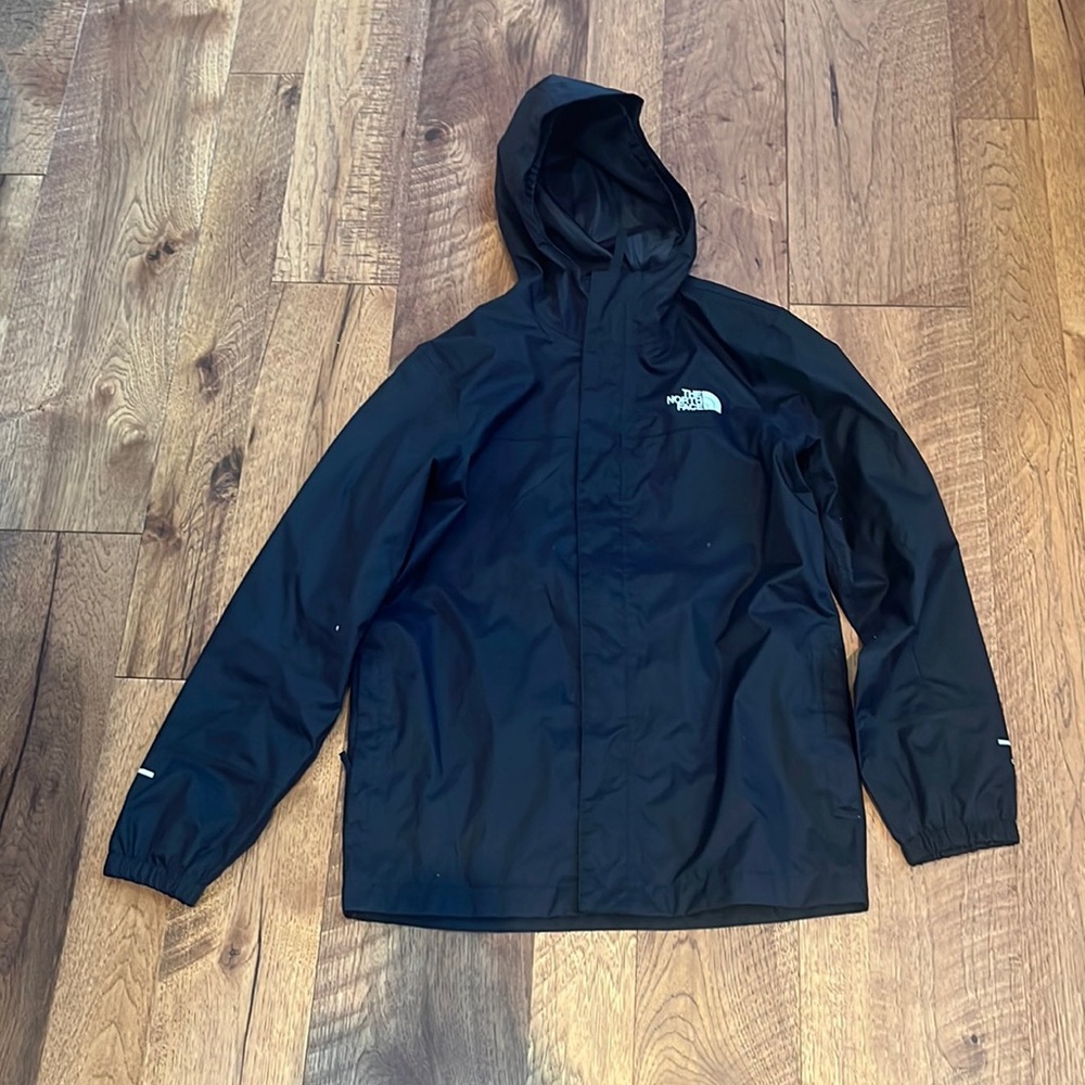 The North Face Boy’s Black Windbreaker Size L